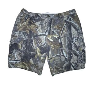 Legandary Whitetails 38 Mens Camo Cotton Cargo Shorts